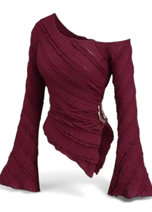 Blouse Femme Vintage Streetwear Casual Gothique Rétro Y2k - Taille S, brand: Vintage Dressing, condizioni: Ottime, taglia: S / IT 40 / EU 36, €34.99, €37.44 include la Protezione acquisti