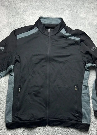 Veste de sport Adidas golf noir avec logo floqué sur l’épaule taille XL, brand: adidas Golf, condition: Very good, size: XL, €7.00, €8.05 includes Buyer Protection Pro
