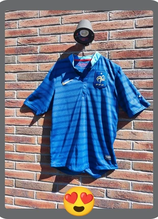 Maillot de foot / football Nike France Euro 2012 domicile Bleu logo brodé - S, marque: Nike, état: Très bon état, taille: S, 25,00 €, 26,95 € Protection acheteurs (Pro) incluse