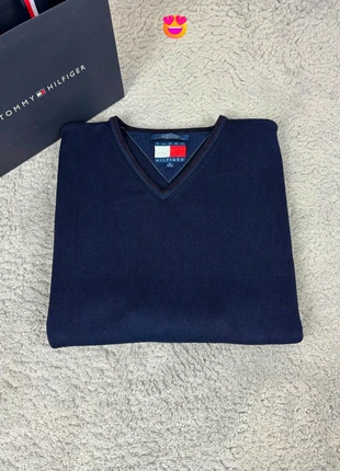 Pull Col V sans manche Tommy Hilfiger Marine - Taille XL - Homme, merk: Tommy Hilfiger, staat: Heel goed, maat: XL, € 19,99, € 21,69 inclusief Kopersbescherming Pro