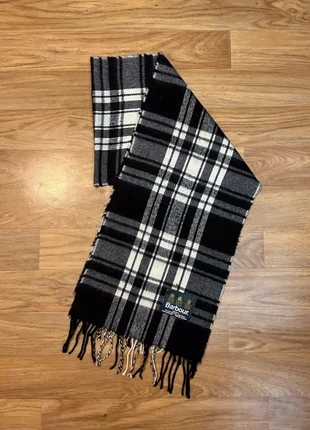 Écharpe à carreaux scarf barbour tartan 100% lambswool laine made in scotland noire blanc 13, marca: Barbour, estado: Muy bueno, 29,00 €, 31,15 € Protección al comprador incluida
