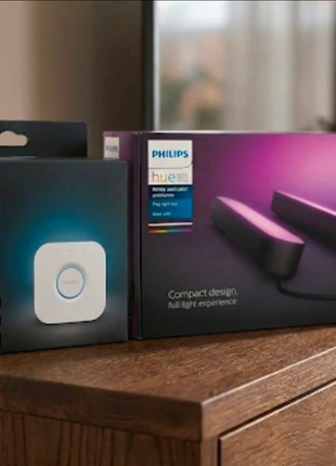 Pack Hue Play + Hue bridge, marque: Philips, état: Neuf avec étiquette, 110,00 €, 116,20 € Protection acheteurs incluse