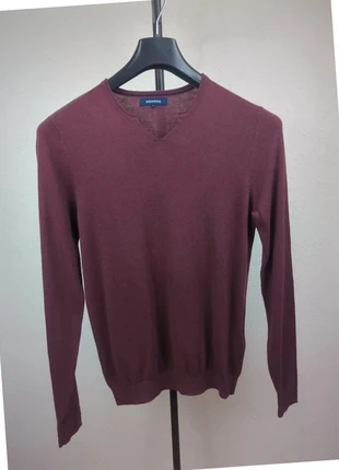 Bonobo | pull col V fin coton cachemire | bordeaux | M homme, brand: Bonobo, condition: Very good, size: M, €6.00, €7.00 includes Buyer Protection Pro