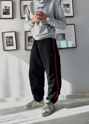 Vintage Nike Track Pants Y2K Black Red XL – Retro 90s 00s Sportswear Streetwear, merk: Nike, staat: Nieuw zonder prijskaartje, maat: XL, € 29,99, € 32,19 inclusief Kopersbescherming