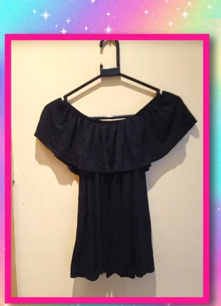 Peacocks, size 10, black, off the shoulder, sleeveless, top, brand: Peacocks, condition: Very good, size: S / UK 8-10, £1.50, £2.28 includes Buyer Protection