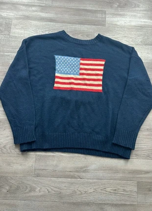 Sweat USA Vintage bleu marine en laine taille M, marque: Vintage Dressing, état: Très bon état, taille: M, 22,00 €, 23,80 € Protection acheteurs incluse