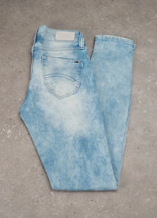 Jeans femme Hilfiger Denim Sophie bleu clair délavé logo brodé - Taille 25x30, brand: Hilfiger Denim, condition: Very good, size: XS / 34 / 6, €11.00, €12.25 includes Buyer Protection Pro