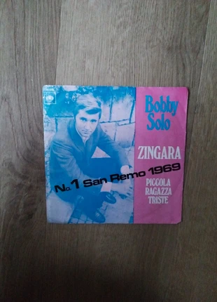 45 tours Bobby Solo Zingara, état: Bon état, 3,00 €, 3,85 € Protection acheteurs (Pro) incluse