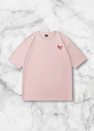 T-shirt rose oversized imprimé vintage y2k streetwear unisexe taille M, marca: y2k, estado: Muito bom, tamanho: M, €20.00, €21.70 inclui Proteção do Comprador Pro