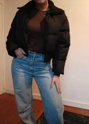 Doudoune courte noire asos design • Taille XS -S• Style Y2K, brand: ASOS, condition: Very good, size: XS / 34 / 6, €20.90, €22.65 includes Buyer Protection Pro