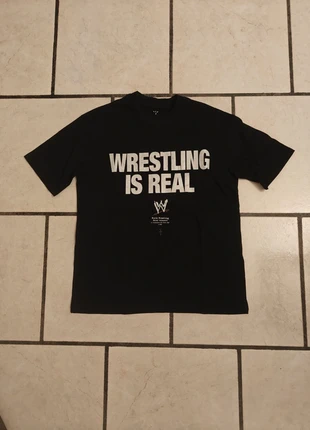 Wrestling Is Real T-Shirt - Size M - Color Black, état: Neuf sans étiquette, taille: M, 25,99 €, 27,99 € Protection acheteurs incluse