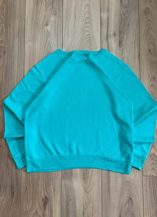 Sweat Crewneck Vintage Hanes bleu turquoise taille M, brand: Hanes, condition: Very good, size: M / 38 / 10, €8.00, €9.10 includes Buyer Protection