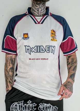 Maillot de football west ham united iron maiden, brand: West Ham United, condition: New with tags, size: M, €69.00, €73.15 includes Buyer Protection Pro