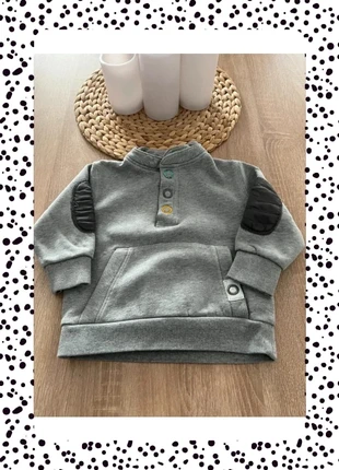 Sweat gris col montant Vertbaudet – 3 ans, marque: Vertbaudet, état: Très bon état, taille: 3 ans / 98 cm, 10,00 €, 11,20 € Protection acheteurs incluse