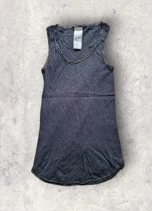 Top débardeur noir en maille Sisley taille 36, marca: Sisley, estado: Muy bueno, tamaño: S / 36 / 8, 5,00 €, 5,95 € Protección al comprador incluida