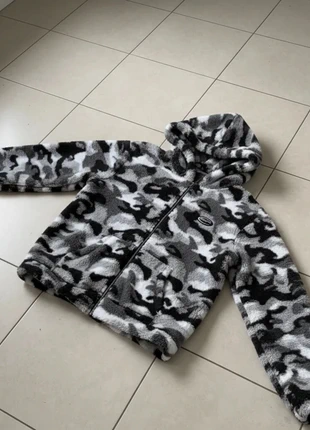 Veste polaire camouflage gris, merk: ShadowNord, staat: Heel goed, maat: M / 38 / 10, € 49,99, € 53,19 inclusief Kopersbescherming