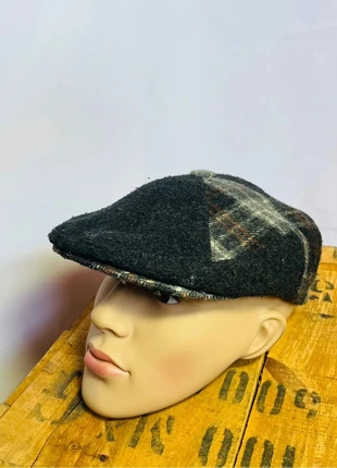 Béret Casquette Plate En Laine Motif Carreaux – Fabriquée En Italie - 59cm, marque: Vintage Dressing, état: Très bon état, taille: 59, 23,90 €, 25,80 € Protection acheteurs (Pro) incluse