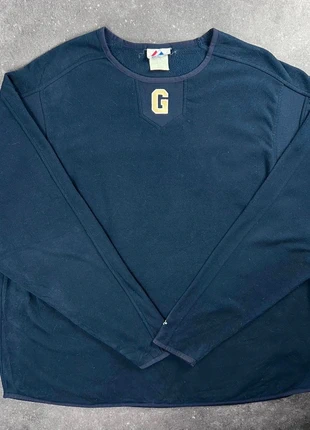 sweat Majestic bleu marine logo G brodé - XL homme - polyester 2PL 65, merk: Majestic, staat: Heel goed, maat: XL, € 16,00, € 17,50 inclusief Kopersbescherming Pro