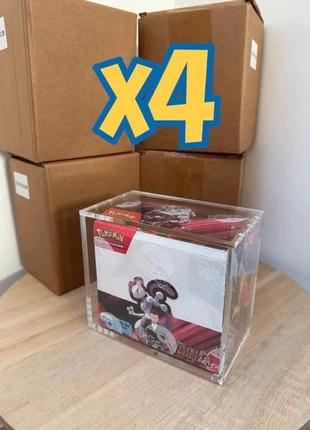 Lot de 4 protections acryliques aimantées pour coffret Pokémon Display, brand: Sur Mesure, condizioni: Nuovo con cartellino, €58.00, €61.60 include la Protezione acquisti Pro