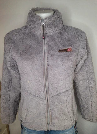 Polaire Geographical Norway femme Gris fourrure Teddy - Taille 3 M, merk: Geographical Norway, staat: Heel goed, maat: M / 38 / 10, € 28,00, € 30,10 inclusief Kopersbescherming