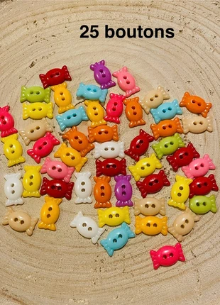 Magnifique 25 boutons bonbons, marca: Couture, estado: Muy bueno, 3,00 €, 3,85 € Protección al comprador incluida
