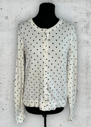 Cardigan à pois noir Tommy Hilfiger femme taille M 38 10, marca: Tommy Hilfiger, estado: Muito bom, tamanho: M / 38 / 10, €4.00, €4.90 inclui Proteção do Comprador Pro