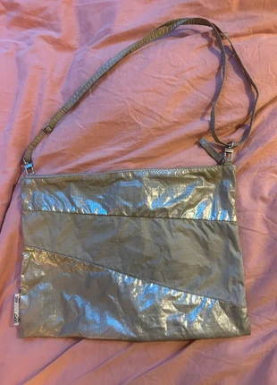 Susan Bijl tas pouch zilver, merk: Susan Bijl, staat: Veelgebruikt, € 15,00, € 16,45 inclusief Kopersbescherming