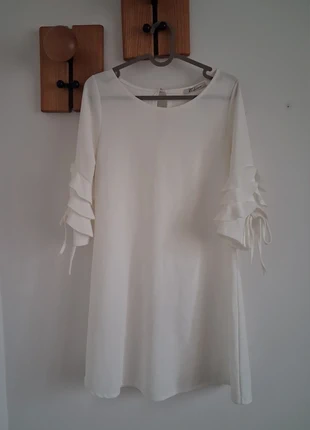 Abito bianco da cerimonia, tg S, marque: Made In Italy, état: Neuf sans étiquette, taille: S / 36 / 8, 10,50 €, 11,73 € Protection acheteurs incluse