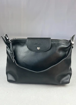 Sac Longchamp En Cuir Noir Authentique Élégance Made In France, brand: Longchamp, condition: Very good, €135.90, €143.40 includes Buyer Protection Pro