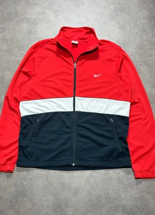 Veste Nike Sportswear Vintage Rouge - Logo brodé - 100% polyester - Taille L, brand: Nike, condition: Very good, size: L, €19.99, €21.69 includes Buyer Protection Pro