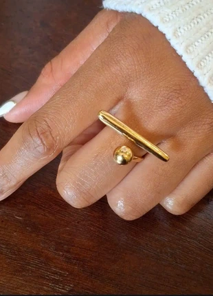 Bague Neuve Dorée Ajustable Originale Acier Inoxydable, état: Neuf avec étiquette, taille: Ajustable, 14,90 €, 16,35 € Protection acheteurs incluse