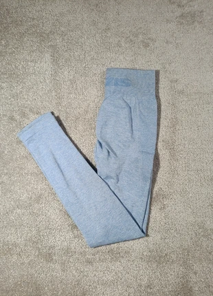 Legging Prozis seamless scrunch taille haute gainant bleu clair fitness XS, brand: Prozis, condizioni: Ottime, taglia: XS / IT 38 / EU 34, €20.00, €21.70 include la Protezione acquisti