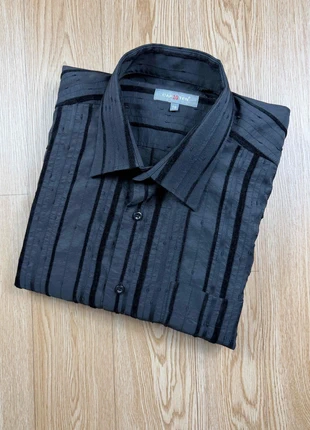 Chemise Cap10ten taille 6 noire très bon état #249, merk: Cap10ten, staat: Heel goed, maat: XXL, € 6,00, € 7,00 inclusief Kopersbescherming