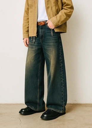 Jean large vintage délavé - Style baggy, marca: y2k, estado: Muito bom, tamanho: M, €40.00, €42.70 inclui Proteção do Comprador