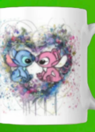 Tendance Original Stitch et Angel Amoureux, marke: Mug, zustand: Neu, 7,90 €, 9,00 € inklusive Vinted-Käuferschutz