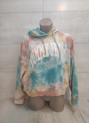 Stunning oversized pastel coloured tye die hoodie - Tommy Jeans - size M, marque: Tommy Jeans, état: Très bon état, taille: M / 38 / 10, 22,00 €, 23,80 € Protection acheteurs incluse