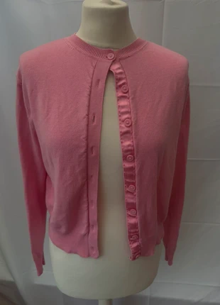 Y2K pink cardigan winter M&S uk10 vintage 2000s, brand: Marks & Spencer, condition: Very good, size: S / UK 8-10, £6.00, £7.00 includes Buyer Protection