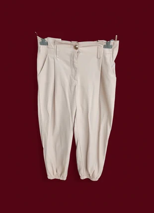 Black Friday + Natale - Pantaloni beige vera pelle M, marque: Imperial, état: Très bon état, taille: M / 38 / 10, 18,00 €, 19,60 € Protection acheteurs incluse