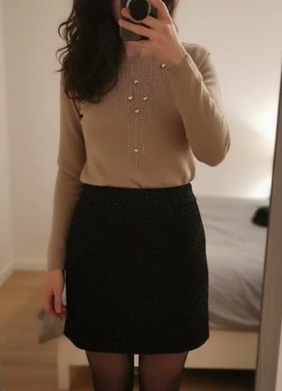 Pull marron/beige en laine taille M/L, brand: Linda, condition: Very good, size: L / 40 / 12, €10.00, €11.20 includes Buyer Protection