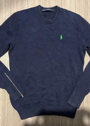 Pull bi matière bleu marine Ralph Lauren taille S, brand: Ralph Lauren, condition: Very good, size: S, €27.00, €29.05 includes Buyer Protection