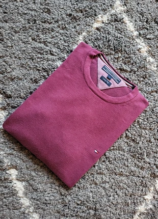 Pull Tommy Hilfiger bordeaux | Classique premium | Taille S Homme, marca: Tommy Hilfiger, estado: Muy bueno, tamaño: S, 25,00 €, 26,95 € Protección al comprador incluida