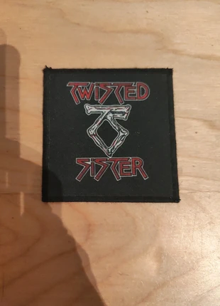 Patch en tissu groupe Twisted Sister 9 x 9 cm, marque: Twisted Sister, état: Neuf, 3,00 €, 3,85 € Protection acheteurs incluse