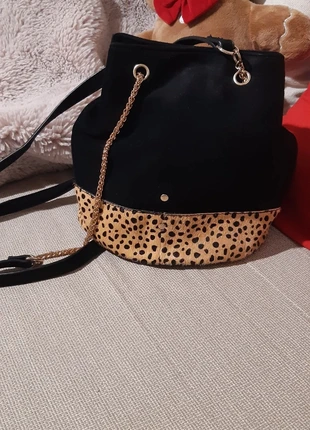 Sac bourse en cuir léopard, marca: Camaïeu, estado: Muito bom, €6.00, €7.00 inclui Proteção do Comprador