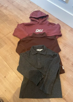 3 truien maat 122, merk: Zara, staat: Heel goed, maat: 7 jaar / 122 cm, € 10,00, € 11,20 inclusief Kopersbescherming