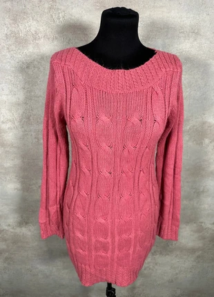 Pull Maille Torsadée Cable Knit Vintage Hessi rose vif epais taille S, brand: Vintage Dressing, condizioni: Ottime, taglia: S / IT 40 / EU 36, €15.00, €16.45 include la Protezione acquisti Pro