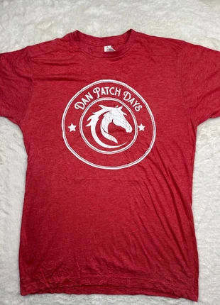 3106. T-shirt rouge Dan Patch Days cheval – M, brand: LOOK, condition: Very good, size: M / 38 / 10, €10.00, €11.20 includes Buyer Protection