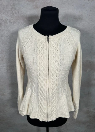 Pull Maille Torsadée Cable Knit Vintage Antrohpologie ecru dense texturé taille M, brand: Vintage Dressing, condizioni: Ottime, taglia: M / IT 42 / EU 38, €15.00, €16.45 include la Protezione acquisti Pro