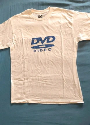 T-shirt DVD Video blanc Logo imprimé sur l’avant Taille L, brand: DVD, condition: New without tags, size: L, €17.99, €19.59 includes Buyer Protection