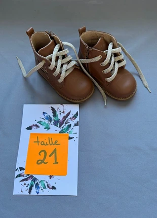 Boots lacets, brand: Gémo, condition: Very good, size: 21, €5.00, €5.95 includes Buyer Protection