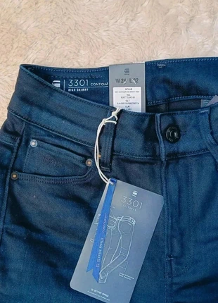 Jean G-STAR Raw 3301 contour high skinny femme W24|FR34, marca: G-Star RAW, estado: Nuevo con etiquetas, tamaño: XS / 34 / 6, 14,90 €, 16,35 € Protección al comprador incluida